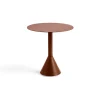 Table à café ronde Palissade Cone, Iron red, Ø70 cm