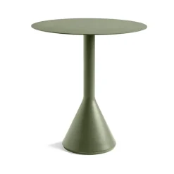 Table à café ronde Palissade Cone, Olive, ø70