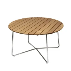 Table à manger 9A, Chêne huilé Ø120 cm