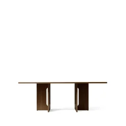 Table à manger Androgyne Rectangular, oak dark stained, 210x109 cm
