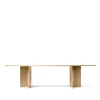 Table à manger Androgyne Rectangular, natural oak, 280x110 cm