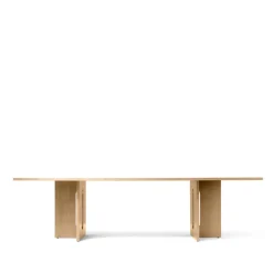 Table à manger Androgyne Rectangular, natural oak, 280x110 cm