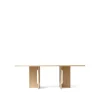 Table à manger Androgyne Rectangular, natural oak, 210x109 cm