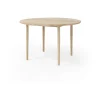 Table à manger Arv Ø120 cm, Chêne huilé