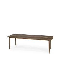 Table à manger Arv 90x240 cm, Chêne huilé fumé