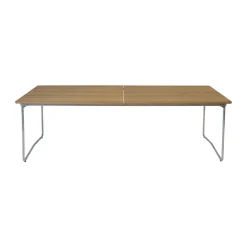 Table à manger B31, Chêne huilé - pieds galvanisés