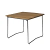 Table à manger B31, Chêne huilé-structure en acier avec galvanisation à chaud