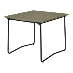 Table à manger B31, Vert clair chêne-noir