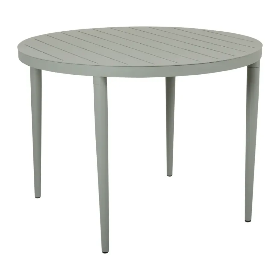 Table à manger Bigby, Dusty green, Ø100 cm