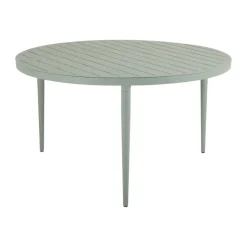 Table à manger Bigby, Dusty green ,Ø130 cm