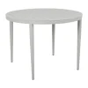 Table à manger Bigby, Light grey, Ø100 cm