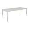 Table à manger Bigby, Light grey, 195x90 cm