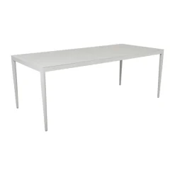 Table à manger Bigby, Light grey, 195x90 cm