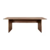 Table à manger Bookmatch 220 cm, Noyer