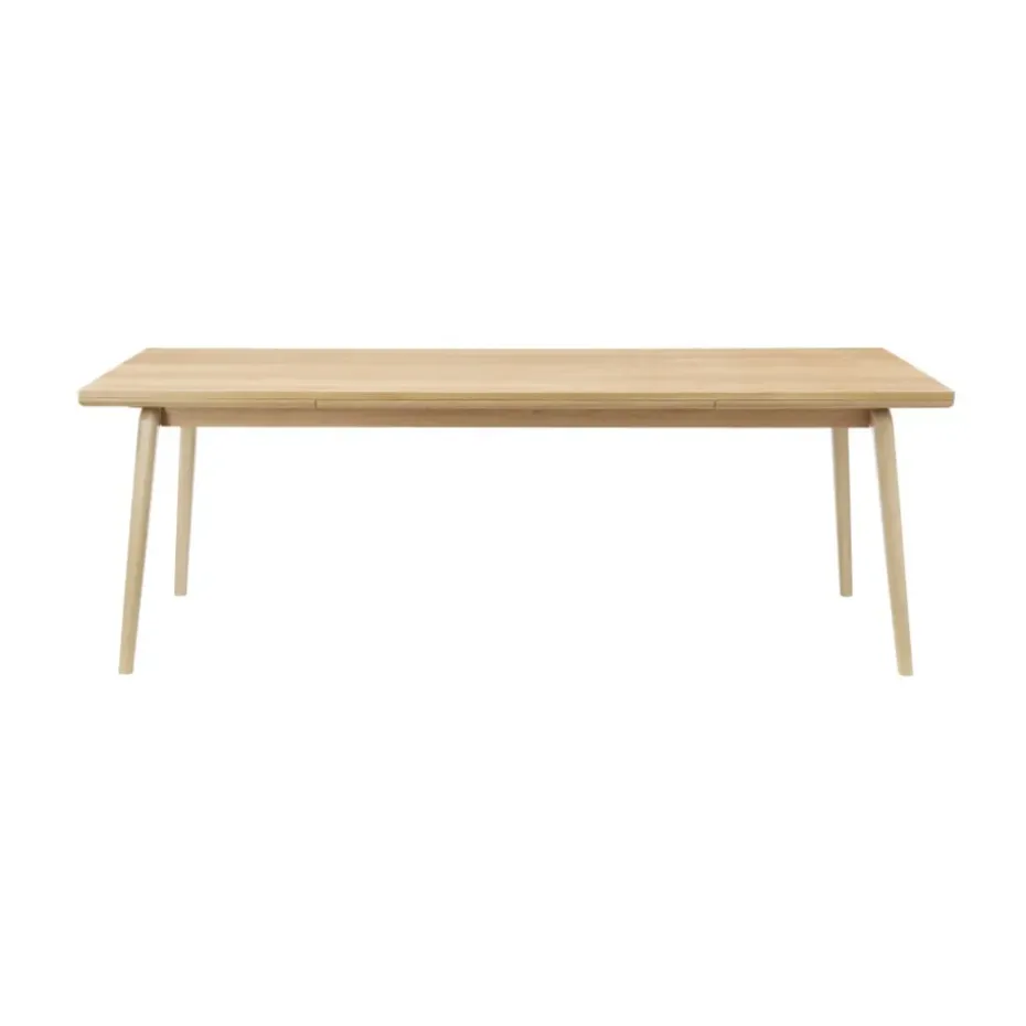 Table à manger C65 Åstrup 100x220 cm, Oak nature lacquered-oak veneer