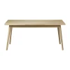 Table à manger C35B Dutch Extract 82x160 cm, Oak nature-oak nature lacquered