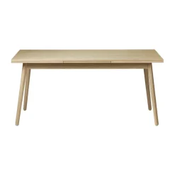 Table à manger C35B Dutch Extract 82x160 cm, Oak nature-oak nature lacquered