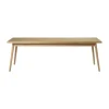 Table à manger C35C Dutch extract 82x160 cm, Oak nature-oak nature lacquered