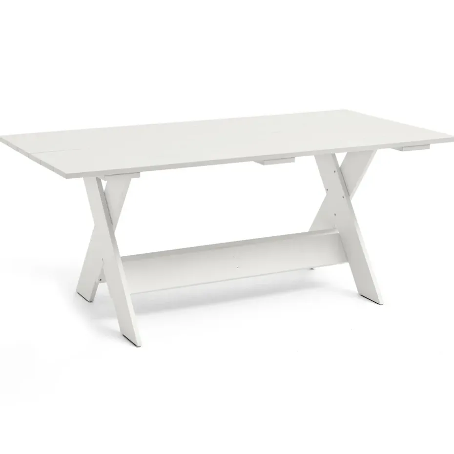Table à manger Crate Dining Table 180x89,5 cm pin laqué, White