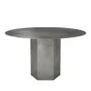 Table à manger Epic Steel, misty grey