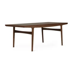 Table à manger Evermore avec 2 rallonges de 45 cm chacune, Oiled walnut, 190 cm