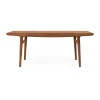 Table à manger Evermore avec 2 rallonges de 45 cm chacune, Teak oiled oak, 190 cm