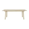 Table à manger extensible Earnest 205x100 cm, Oiled oak