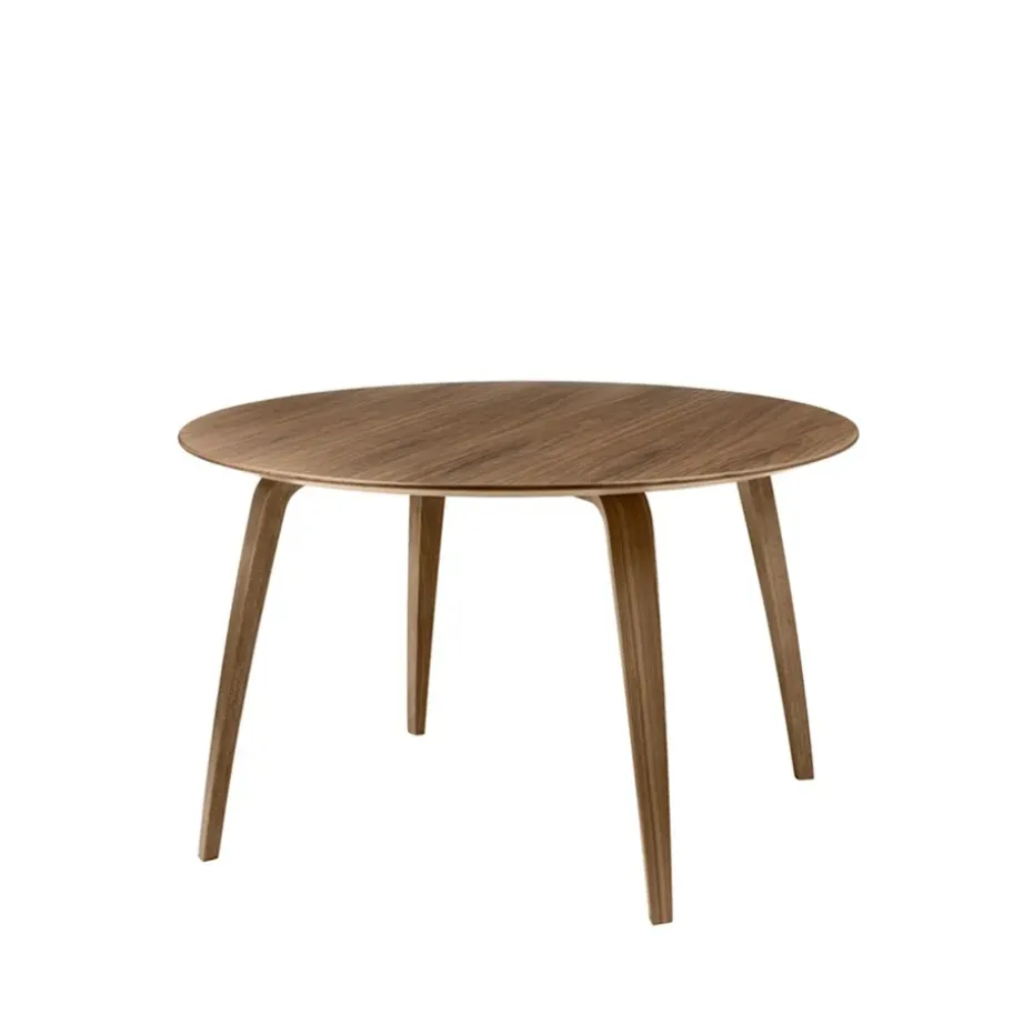 Table à manger Gubi ronde, american walnut