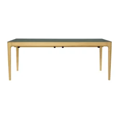 Table à manger Heart'n'Soul 90x200 cm, Oak-moss green
