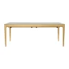 Table à manger Heart'n'Soul 90x200 cm, Oak-cloud grey