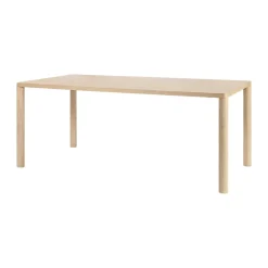 Table à manger Log 90x180 cm, Chêne