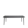 Table à manger Marsala, Anthracite, 208x100 cm