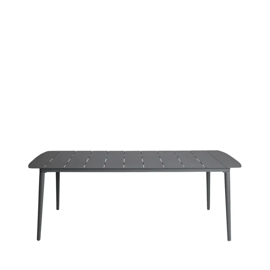 Table à manger Marsala, Anthracite, 208x100 cm