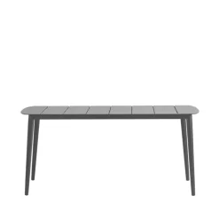 Table à manger Marsala, Anthracite, 152x90 cm