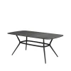 Table à manger ovale Joy, Dark grey-Lava grey