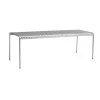 Table à manger Palissade 220x90 cm, Hot galvanised steel