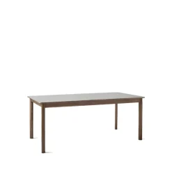 Table à manger Patch HW1, griogo londra, structure en chêne huilé fumé