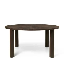 Table à manger Post, oak smoked, star