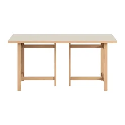 Table à manger rectangulaire Moebe, Light grey, 160x90 cm