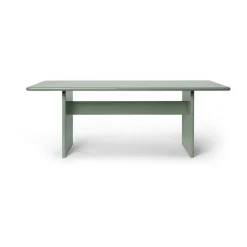 Table à manger Rink small 200x90x74 cm, Tea green