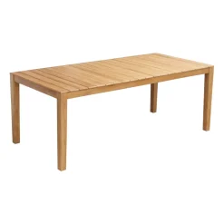 Table à manger Sköndal 220x95x76 cm, Teak