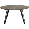 Table à manger Space Ø 150 cm, Chêne fumé