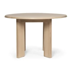 Table à manger Tarn 104,6x113,5 cm, White Oiled Beech