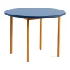 Table à manger Two-Colour Ø105 cm, Ochre-blue
