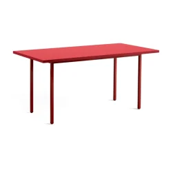 Table à manger Two-Colour 82x160 cm, Maroon red-red