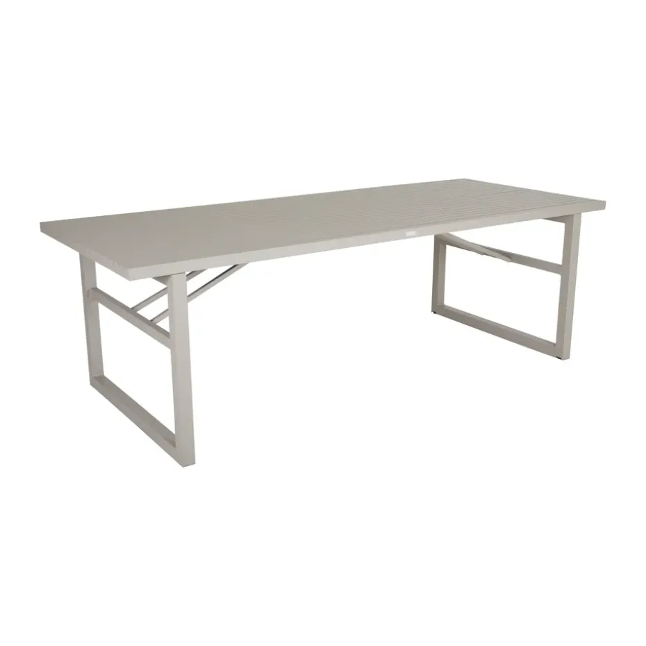 Table à manger Vevi, Khaki 230 cm