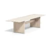 Table Alt 90x320 cm en bouleau, Vernis mat clair
