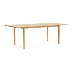 Table Annex Overhang, Laiton laqué, 220x90 cm