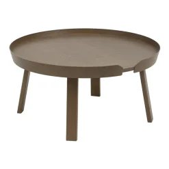 Table Around grande, Stained dark brown