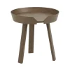 Table Around petite, Stained dark brown